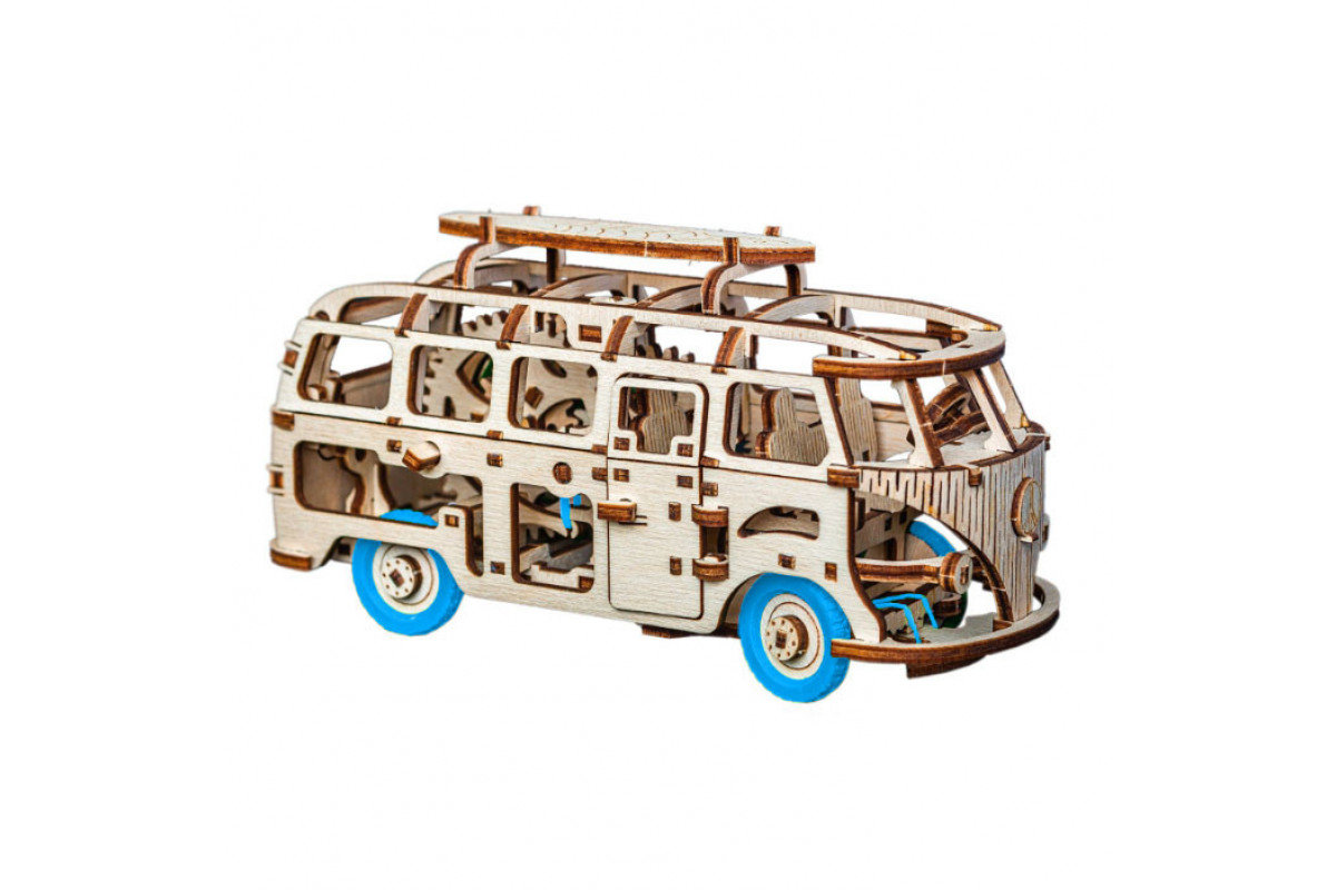 Дерев'яний конструктор "Dream Van" Time for Machine T4M380301 Синій