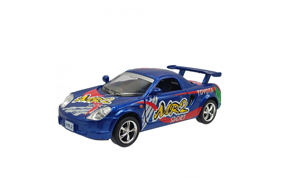Модель автомобиля "Toyota MR2" KT 5072 W(Blue) 1:32 - 1:36