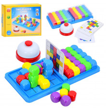 Настільна гра "Кубики" 5236 кубики 50 шт, дзвінок, картки 30 шт