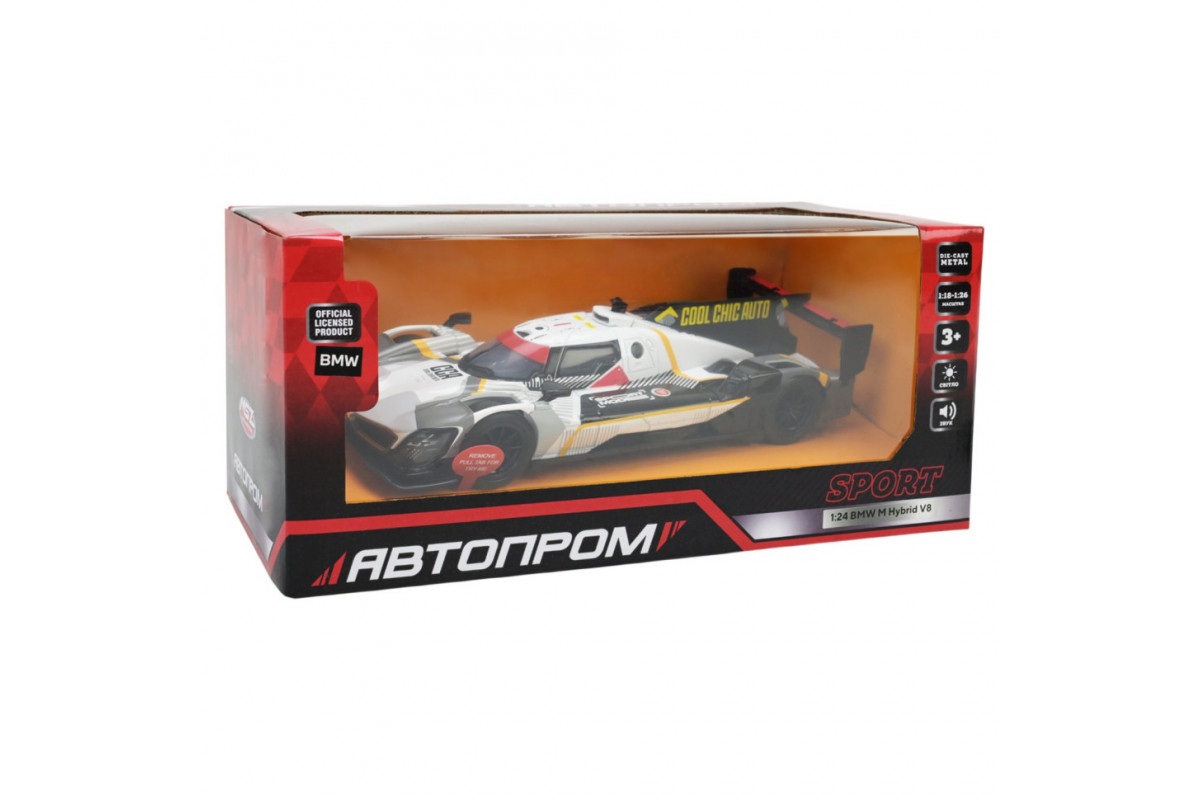 Колекційна машинка BMW M Hybrid V8 68285A(G) масштаб 1:24