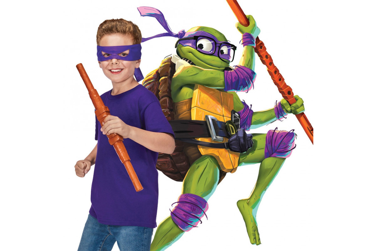 Набір іграшкової зброї Жердина бо Донателло TMNT 83522 трансформується