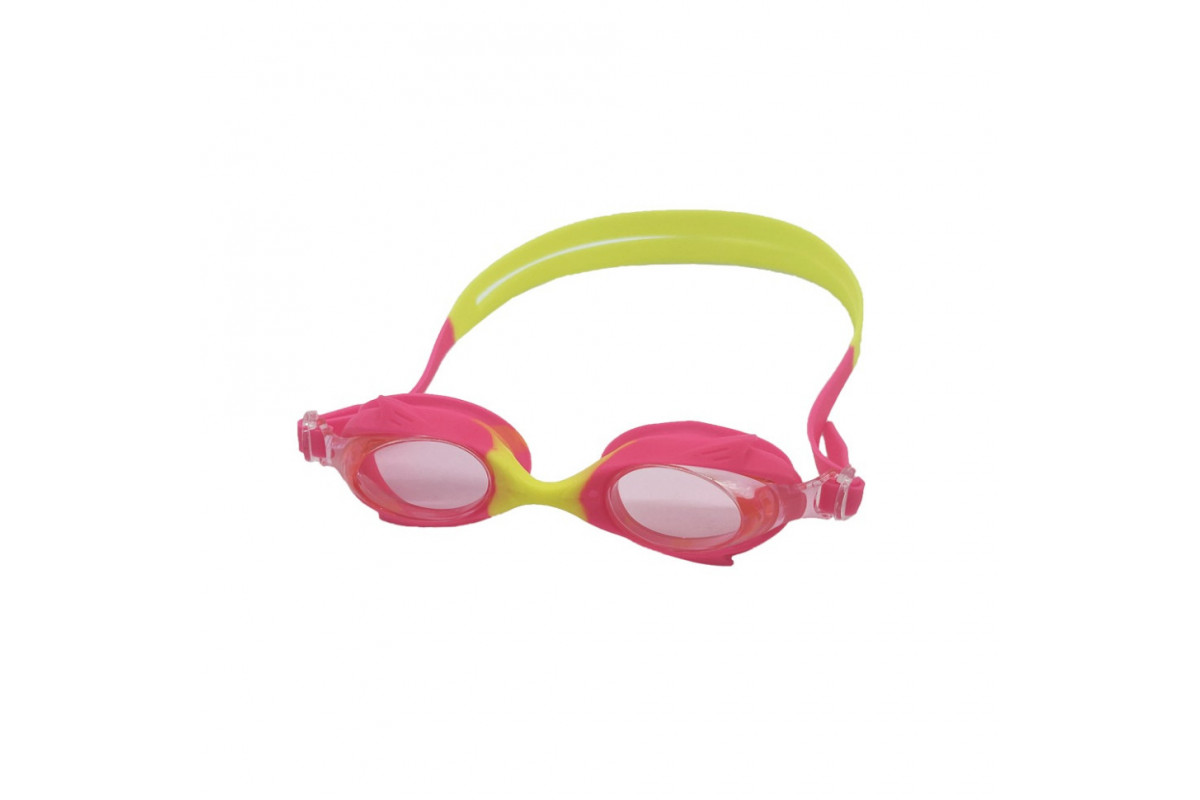 Дитячі окуляри для плавання "Swim Goggles" NE-PL-55-MLTP рожево-жовтий