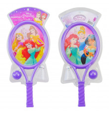 Детский игровой бадминтон "Принцессы Дисней" Bambi LR1007 воланчик, мячик и 2 ракетки