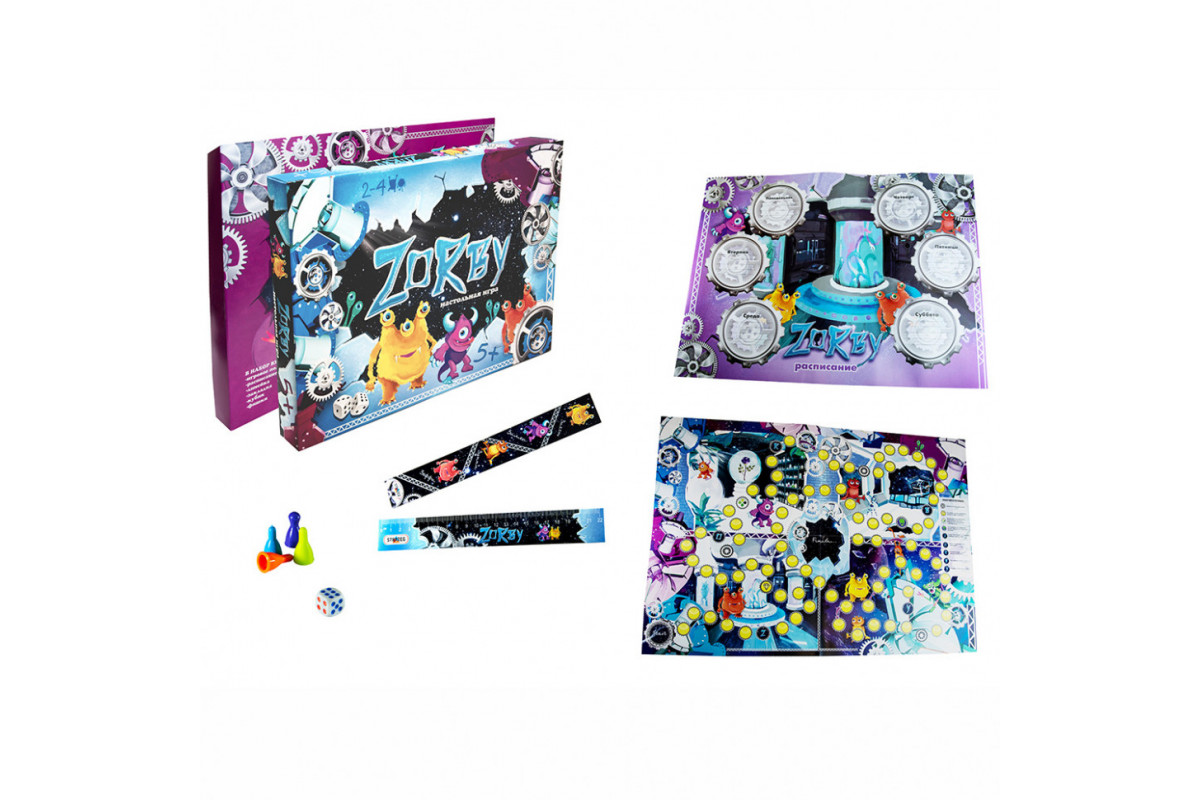 Настольная Игра-бродилка "Zorby" 30307 (рус.)