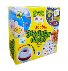 Карточная игра "Найдешь пару?" Strateg 30221 на украинском языке