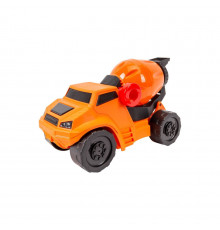 Детская автомодель Автомиксер ТехноК 8522TXK пластик 24 см Оранжевый