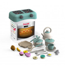 Игрвовой набор Кухня-Бокс DOLONI-TOYS 01480/1/2 Бирюзовый