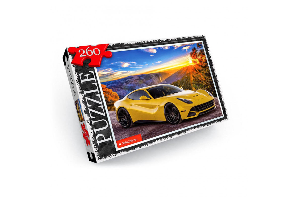 Пазли дитячі "Феррарі" C260-12-15, 260 елементів