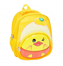 Рюкзак детский T2612(Yellow) 1 наружный карман, застежка-молния