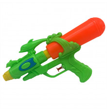 Дитячий водяний пістолет MR 0293(Green-Orange) розмір середній 27 см