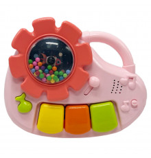 Детская музыкальная игрушка "Орган" 8876-1B(Pink) световые и звуковые эффекты