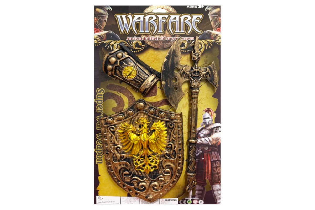 Игровой набор рыцаря 818A-24 щит, доспех на руку