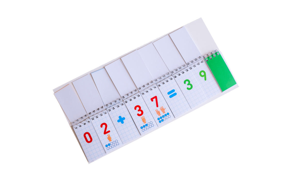 Роздавальний матеріал "Додавання та віднімання в межах 1000" 10106104, 108 розрізаних карток