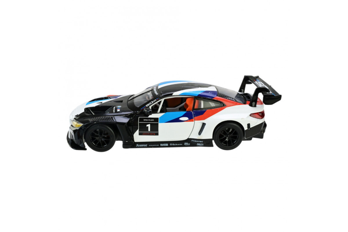 Колекційна машинка BMW M4 GT3 68282A(W) масштаб 1:24