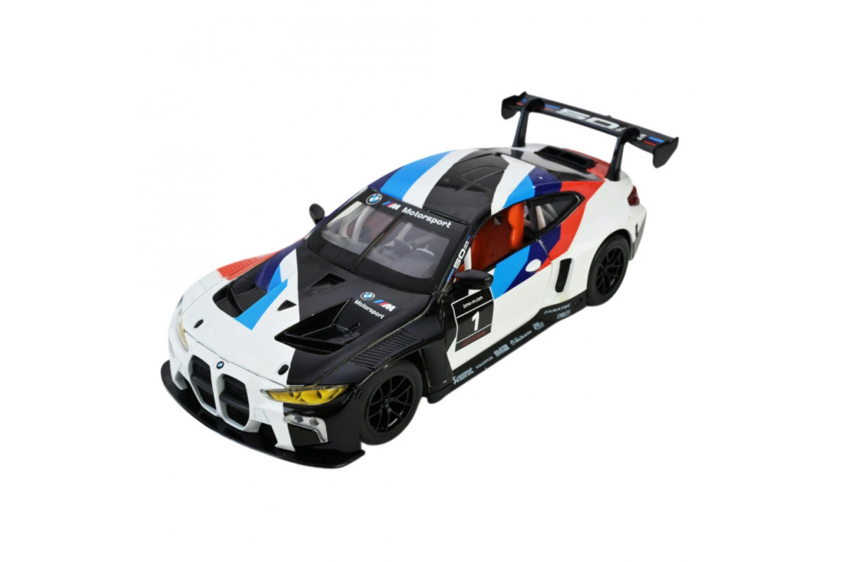 Колекційна машинка BMW M4 GT3 68282A(W) масштаб 1:24