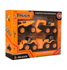 Детский набор строительной техники "Truck" 2022-79 в наборе 4 штуки