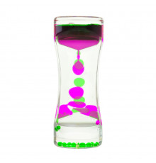 Песочные часы XX-3(Green) зеленый, с гелевой жидкостью, 13,5 см