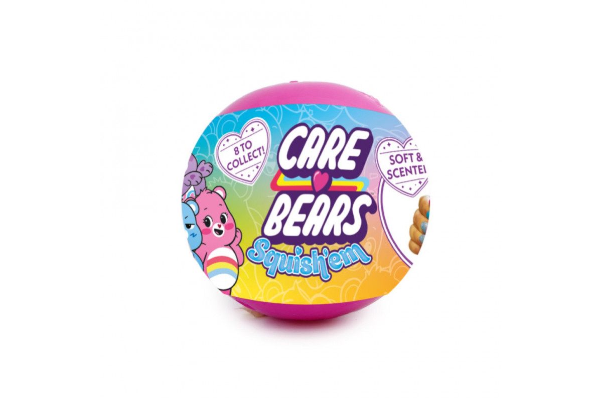 Іграшка-сюрприз у кулі Care Bears Cool Things CB008 лист колекціонера