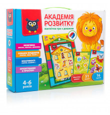 Детская развивающая настольная игра "Академия развития" VT5412-03, 4-6 лет