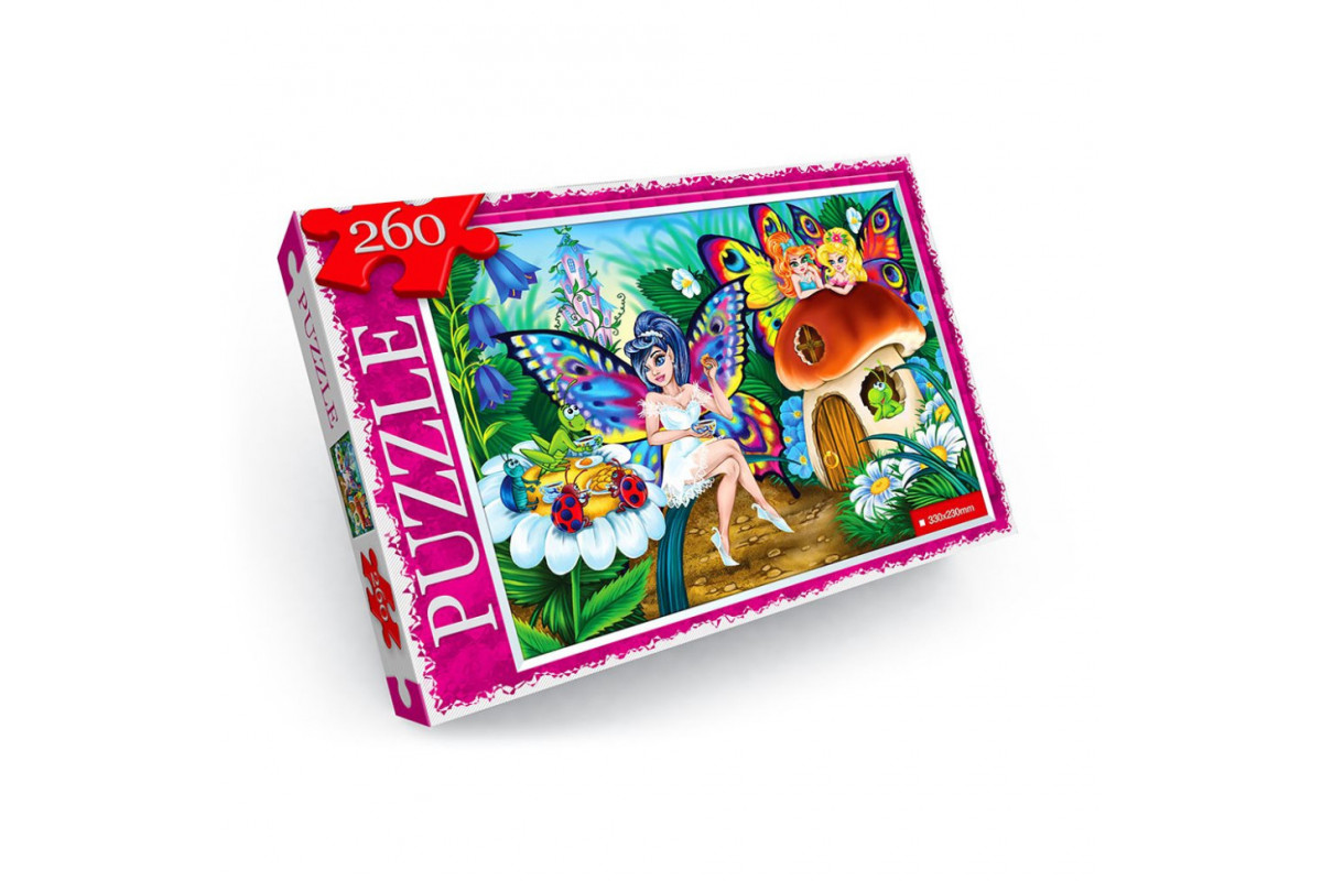 Пазли дитячі "Фея" C260-12-07, 260 елементів