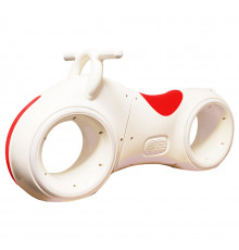 Детский толокар Трон Космо-байк Bluetooth Keedo HD-K06 Бело-Красный