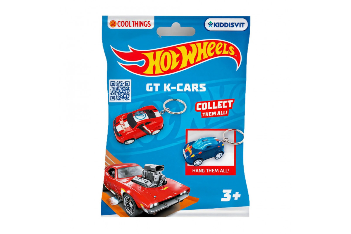 Игровая фигурка-сюрприз с кольцом GT Машинка Cool Things HW056 серии Hot Wheels в ассортименте