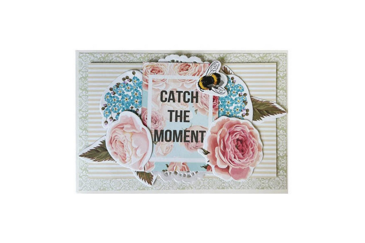 Набір для створення вітальних листівок "Catch the moment" FDGCK-039, 6 шт