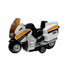 Мотоцикл дитячий "Police" AP7442 масштаб 1:64 з безпечних матеріалів Білий