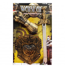 Игровой набор рыцаря 818A-23 щит, доспех на руку