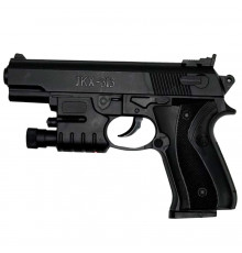 Детский игрушечный пистолет на пульках 313-2 со светом