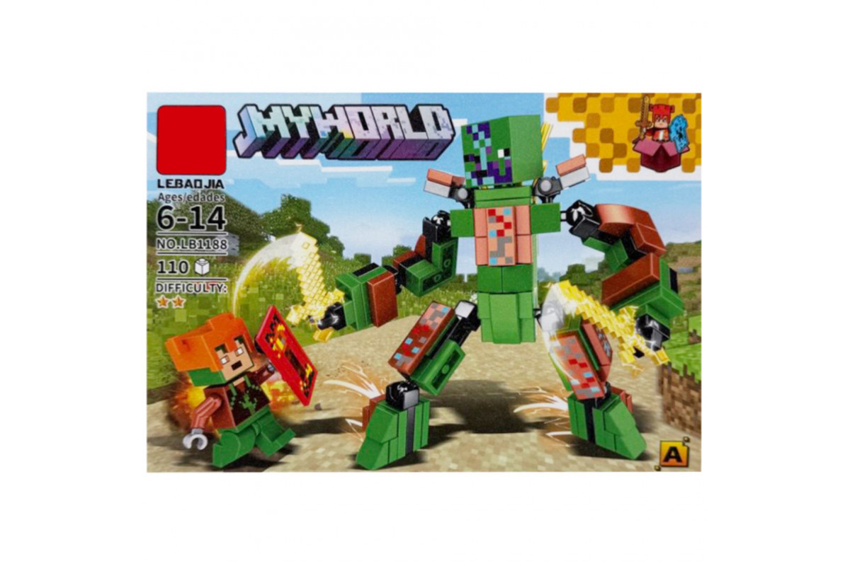 Детский конструктор "Minecraft" LB1188-A 110 деталей
