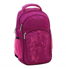 Шкільний рюкзак "Лік" Bagland 4618134 малиновий, об'єм 21 л