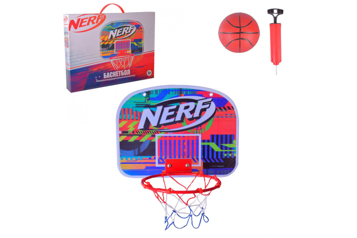 Дитячий ігровий Баскетбольний набір Bambi NF705 щит з м'ячем та насосом