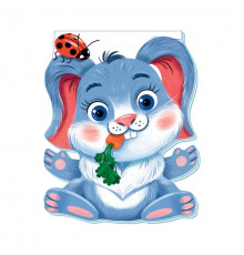 Детская книжка "Забавные лапки: Зайчик" Ранок 340016 на украинском языке