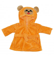 Халатик для куклы "Медвежонок" M 6049 UA(Orange) для куклы 43-46 см