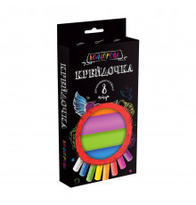 Мел для рисования на асфальте Крейдочка КRD-02-02U 8 шт, толстые