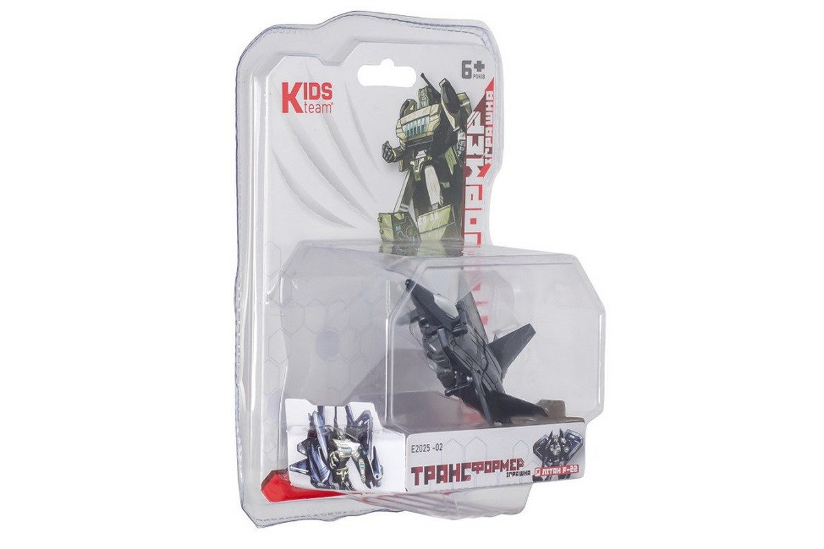 Детская игрушка трансформер "Самолет F-22" E2025-02