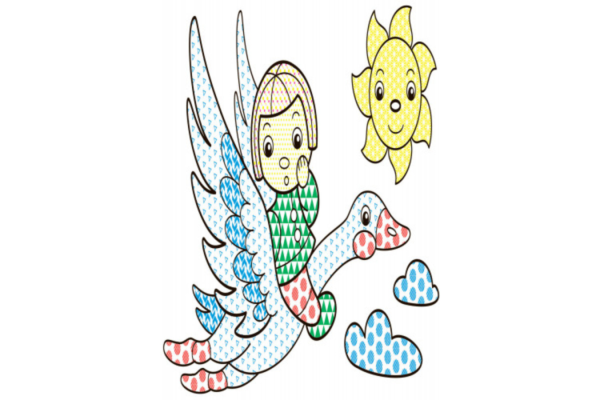 Детская водная раскраска: Сказки 734016, 8 страниц