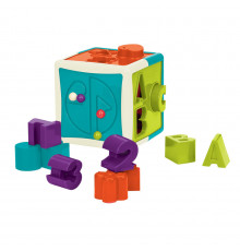 Развивающая игрушка-сортер Умный Куб Battat Lite BT2577Z 12 форм