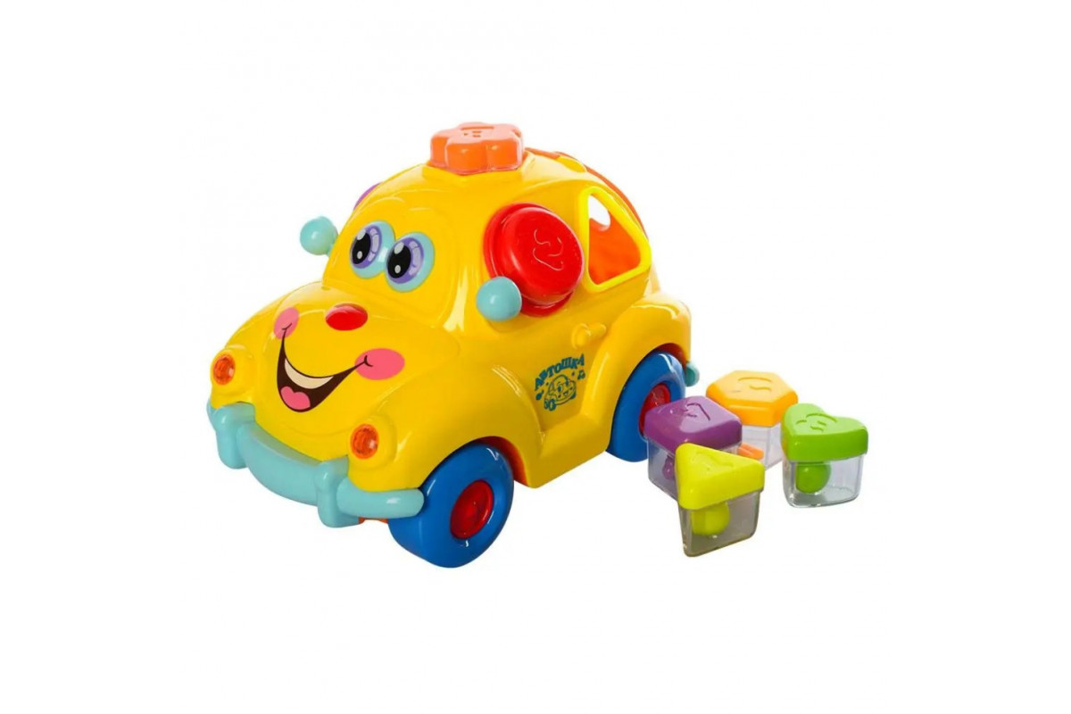 Розвиваюча музична іграшка Машинка 9170 UA, світло, їздить, українською мовою