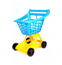 Детская игровая "Тележка для супермаркета" ТехноК 4227TXK, 56х47х36.5 см Синий