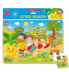 Развивающие мягкие пазлы "Репка" VT1102-28 А4, 24 детали