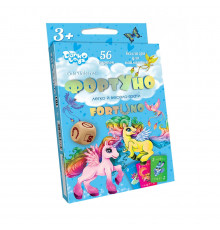 Детская развивающая настольная игра "ФортУно Cute Unicorns" UF-04-01U на укр. языке