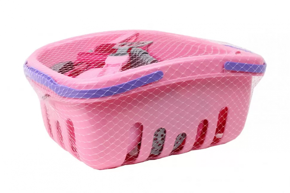 Ігровий кухонний набір посуду 7181TXK з кошиком