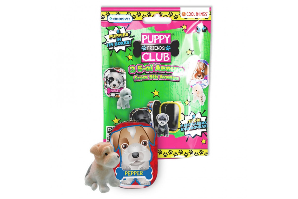 Фигурка-сюрприз "Щенки с 5-й Авеню" Cool Things PC059 серии "Puppy Club"