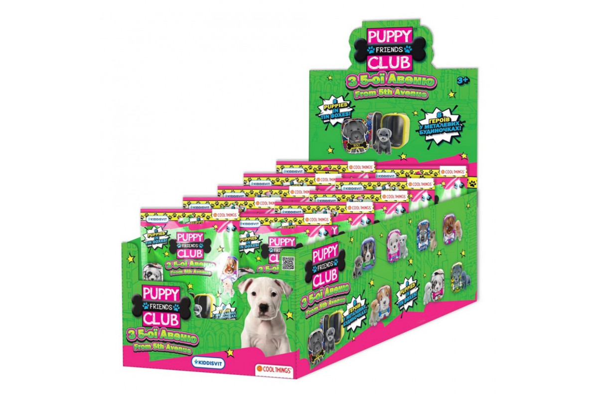 Фигурка-сюрприз "Щенки с 5-й Авеню" Cool Things PC059 серии "Puppy Club"