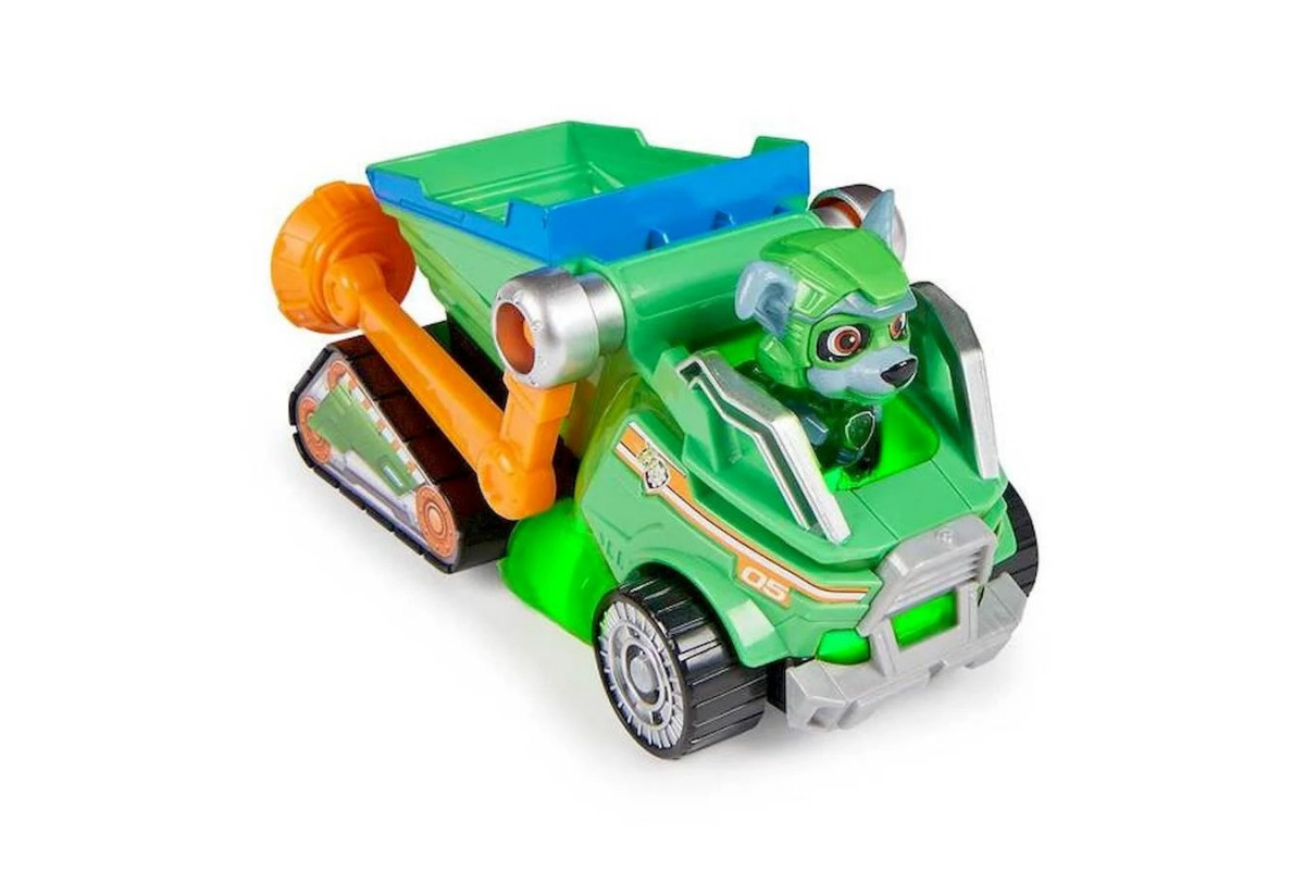 Игровой автомобиль-трансформер с фигуркой Рокки Spin Master SM17776/6474 со светом и звуком