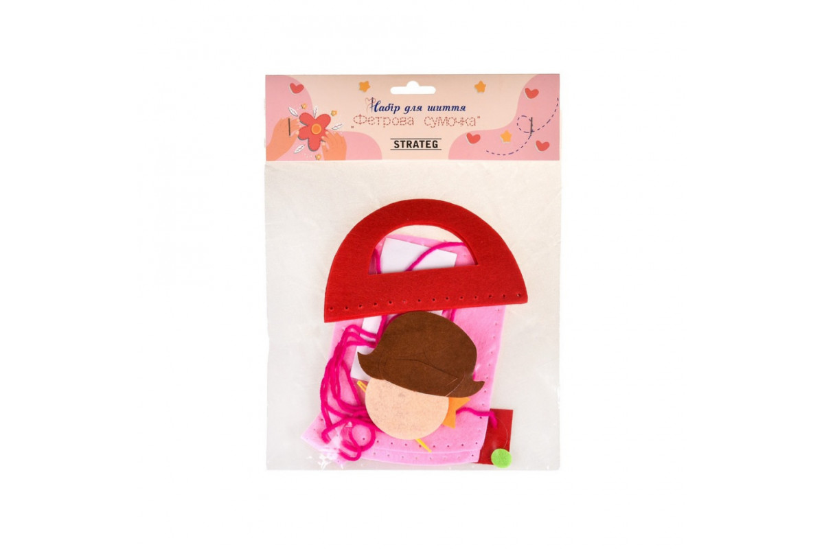 Набор для шитья Фетровая сумочка "Друзья" 31031 от 3 лет
