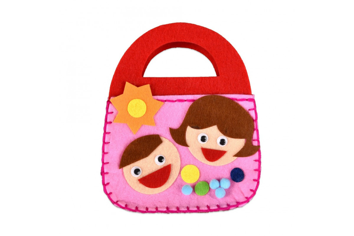 Набор для шитья Фетровая сумочка "Друзья" 31031 от 3 лет
