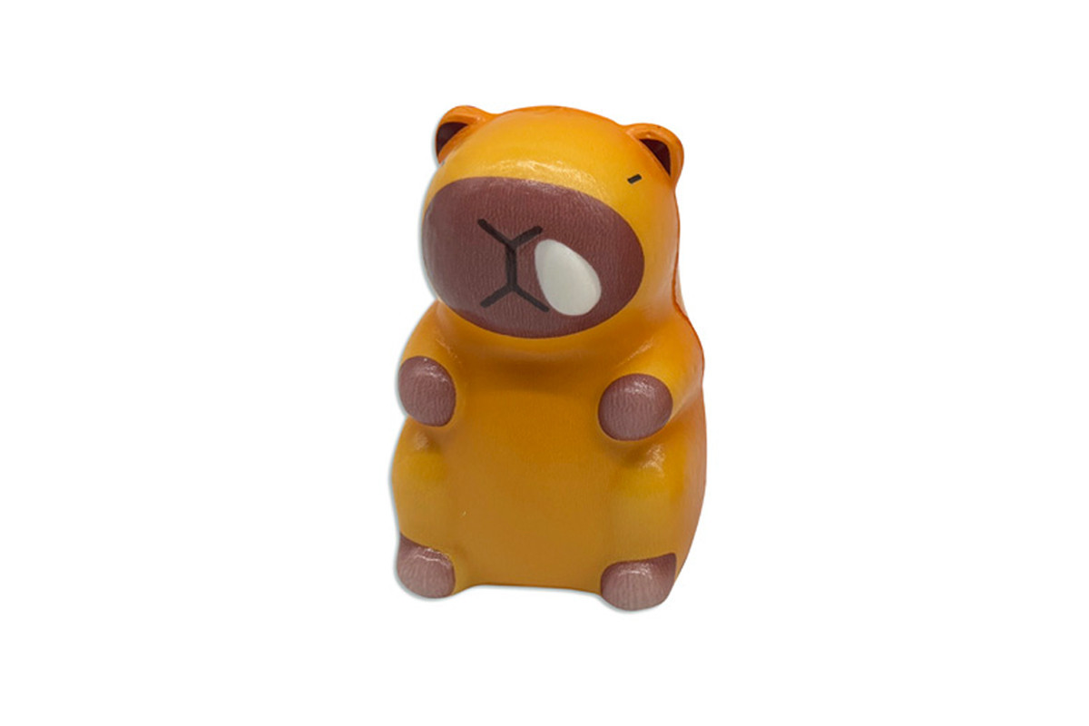 Игрушка-антистресс Сквиш "Капибара" MS 4734-2 с ароматом, 9 см
